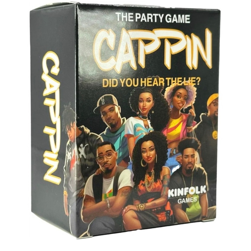 Kinfolk Games Cappin The Party Game Did You Hear The Lie Card Game New Sealed